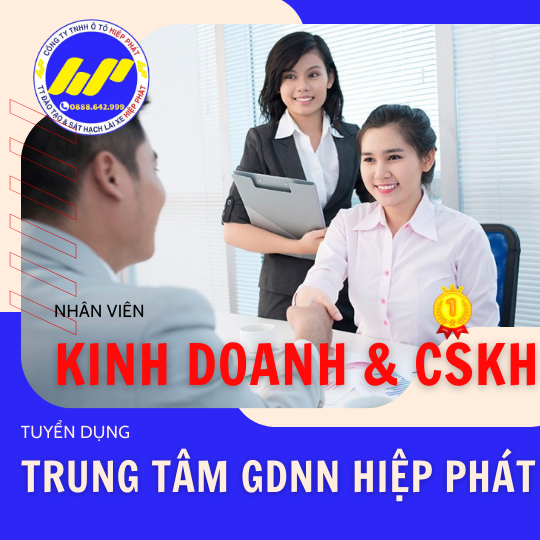 Cần Tuyển Nhân Viên Tư Vấn - Chăm Sóc Khách Hàng