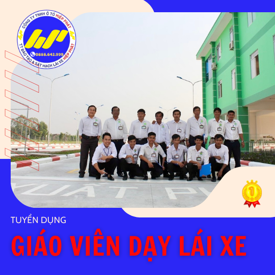 CẦN TUYỂN GIÁO VIÊN DẠY THỰC HÀNH LÁI XE Ô TÔ